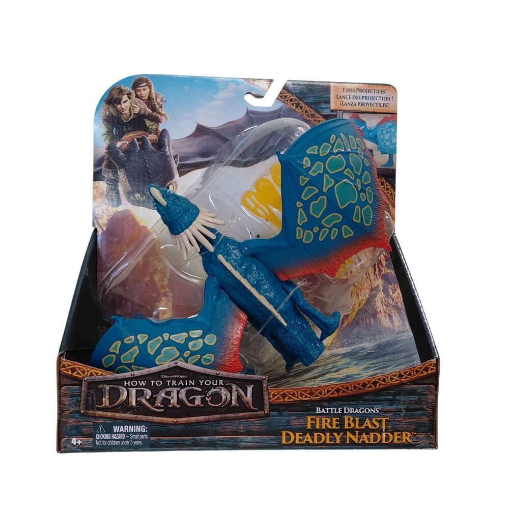 Dreamworks Dragons Deadly Nadder & Astrid Action Figures Viking Rider Duo NIB